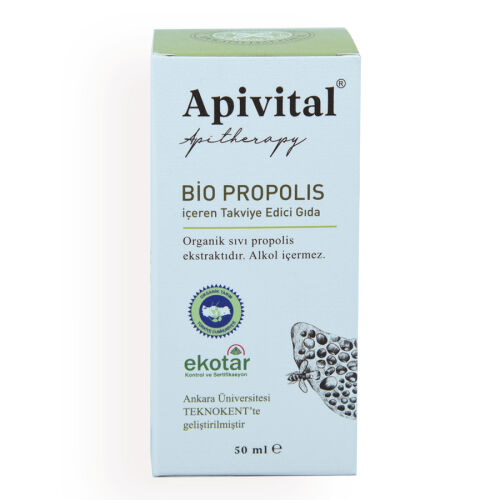 Apivital Organik Alkolsüz Bio Propolis 50 ml - 2