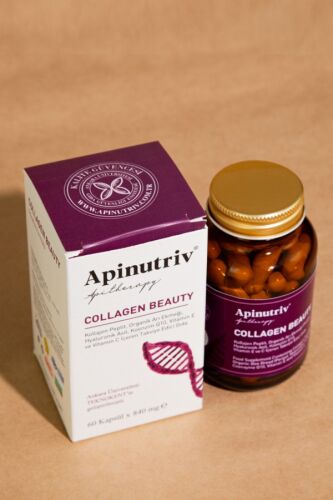 Apinutriv Collagen Beauty 60 Kapsül 840 Mg - 3